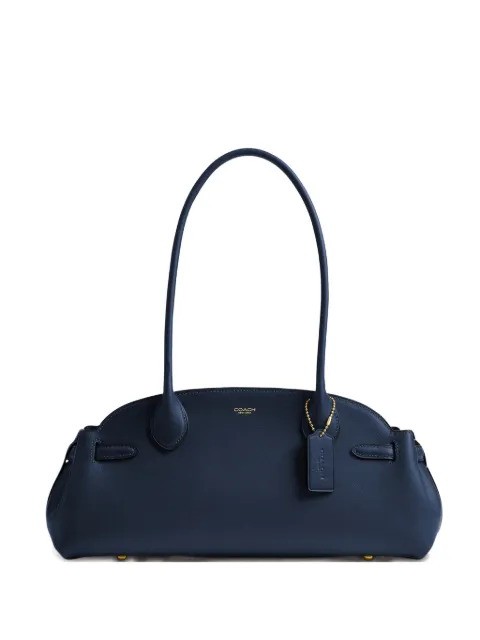 Coach Empire Carryall leather shoulder bag Blue CCC30