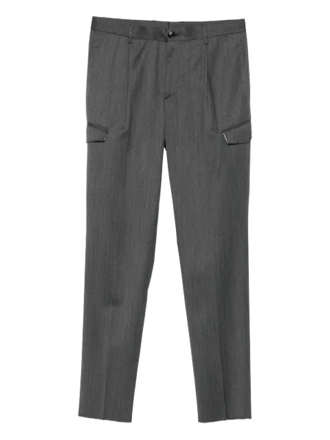 Tagliatore flap-pockets trousers Grey PLANG14060107