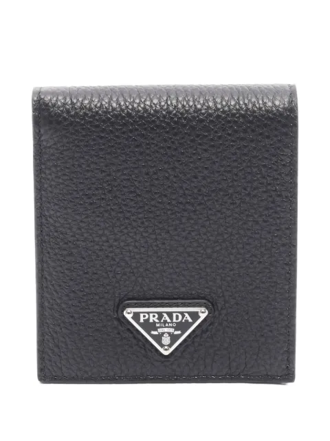Prada Pre-Owned 2020s leather wallet Black 1019755
