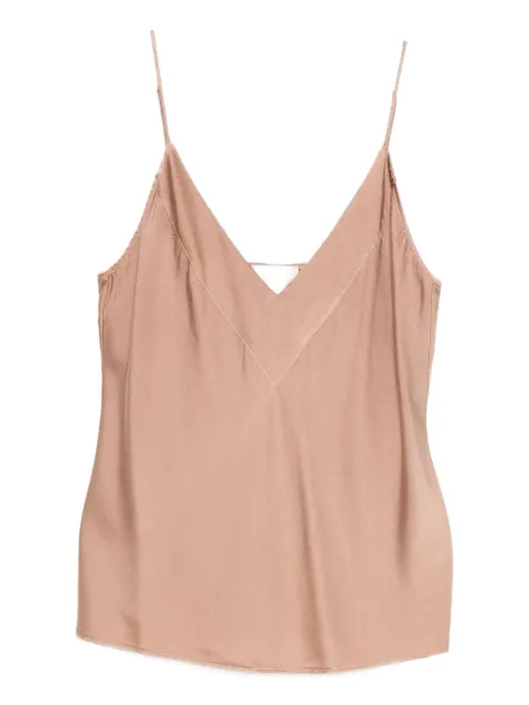 Forte Forte V-neck tank top Pink 14585MYTOP