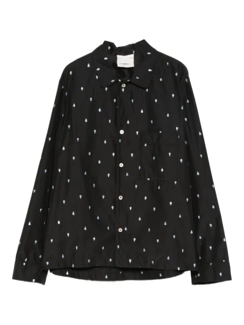 Forte Forte buttoned patterned shirt Black 14574MYSHIRT