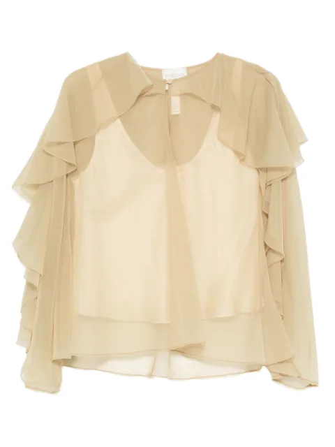 Forte Forte ruffled blouse Neutrals 14591MYSHIRT