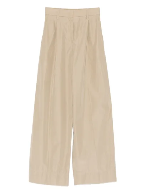 Forte Forte pleated trousers Neutrals 14571MYPANTS
