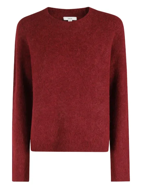Vince crew-neck sweater Red V141079799097