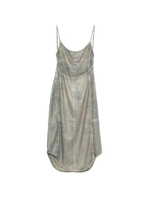 Diesel De-Vera-S logo-detail midi dress Blue A19258068TH
