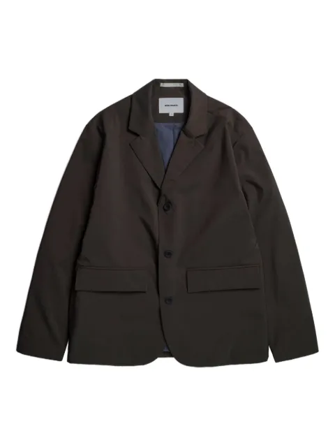 Norse Projects Alpinix wool blazer Brown N500287