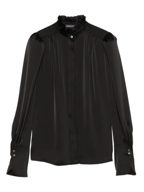 DRHOPE ruffled shirt Blue 30734202