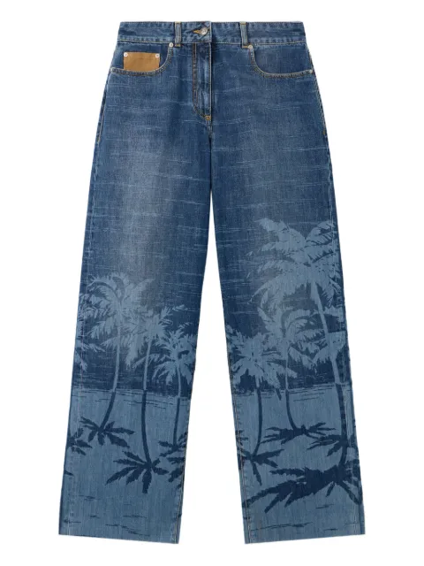 Palm Angels Palms jeans Blue PWYA038F25DEN0014061