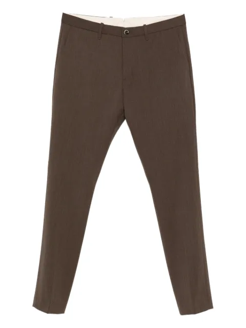 Nine In The Morning button-fastening trousers Brown ES175U18EASYCHINOMORO