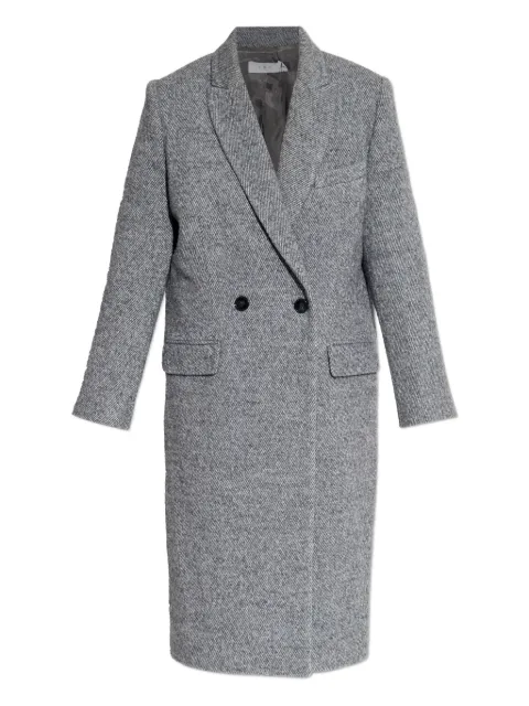 IRO Arianna double-breasted coat Grey WM137ARIANNA