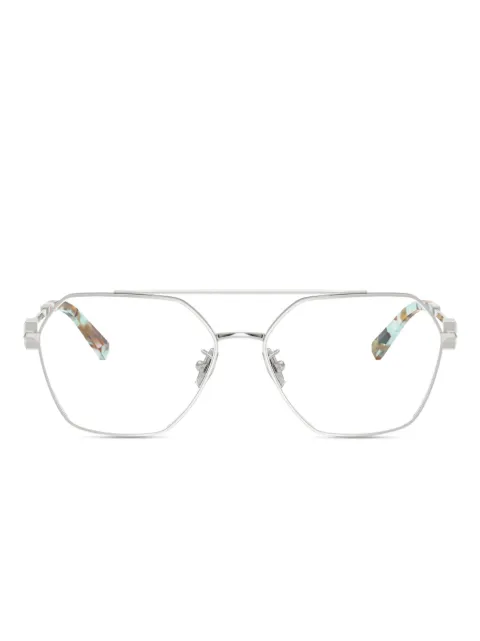 Tiffany & Co Eyewear geometric-frame glasses Silver TF11696001