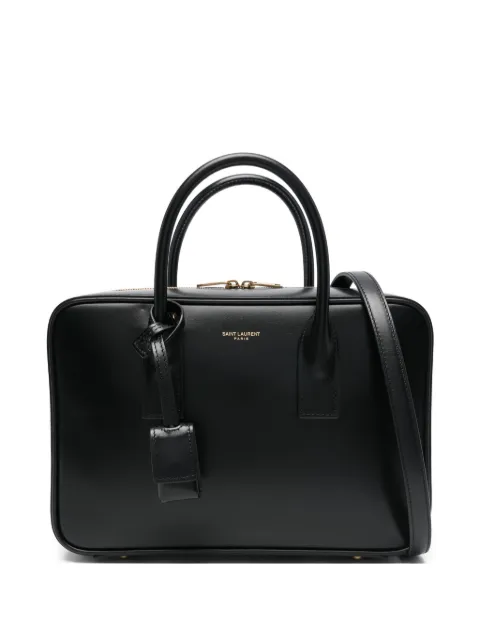 Saint Laurent leather tote bag Black 8408620SX0W