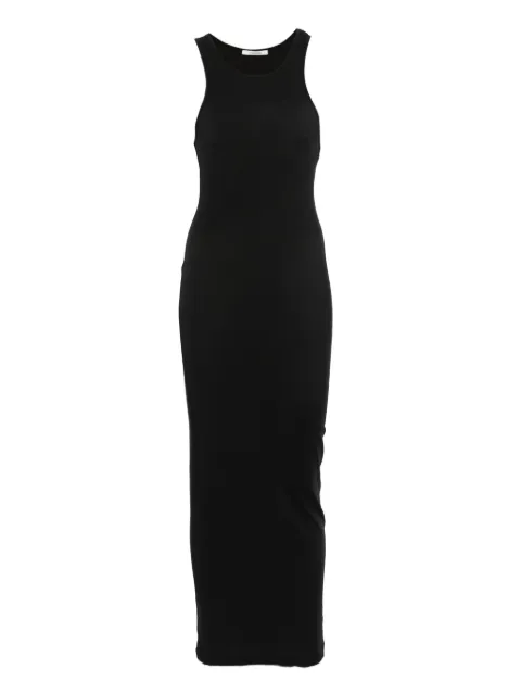 ENTIRE STUDIOS midi muscle tank dress Black UNW256013