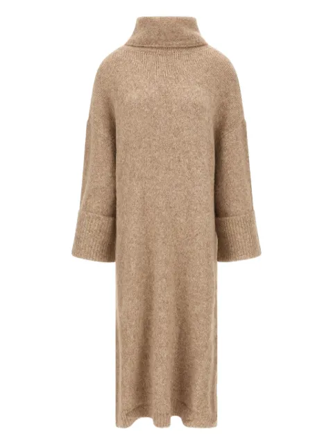 ENTIRE STUDIOS Manhattan turned-up midi dress Neutrals ESWW2510060CRCR