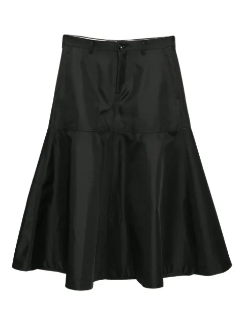 Comme des Garçons Homme Plus a-line skirt Black PPA004