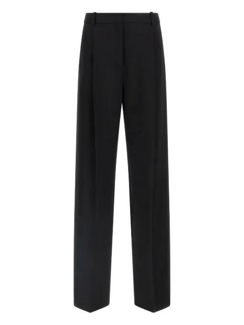 Elisabetta Franchi pockets pleat trousers Black PA12558E2110