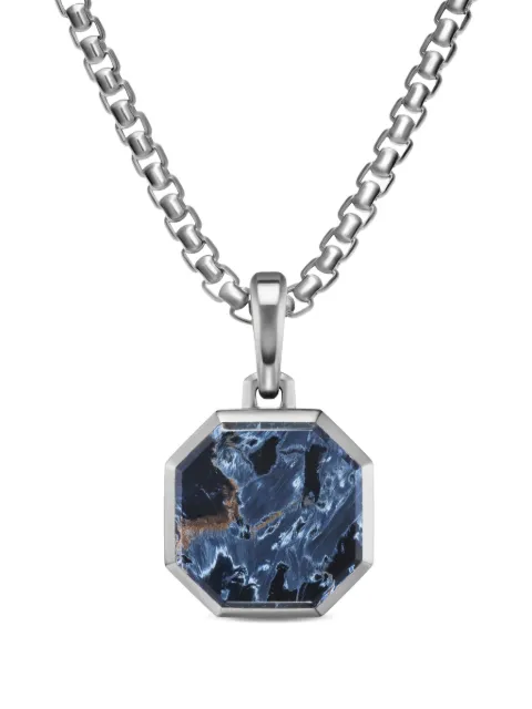 David Yurman sterling silver pietersite amulet pendant Silver D35134MSSBPY