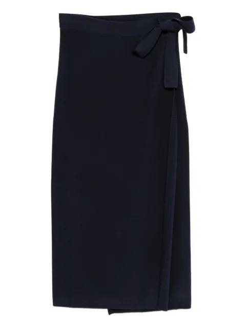 Gran Sasso tie-waist skirt Blue 5724412848