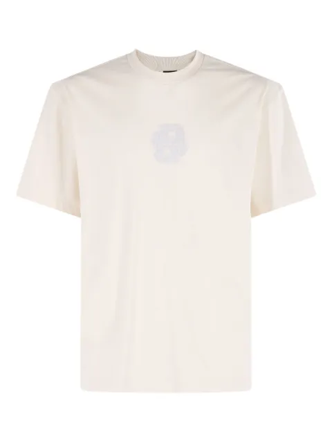 BOSS appliqué T-shirt Neutrals 50549112097