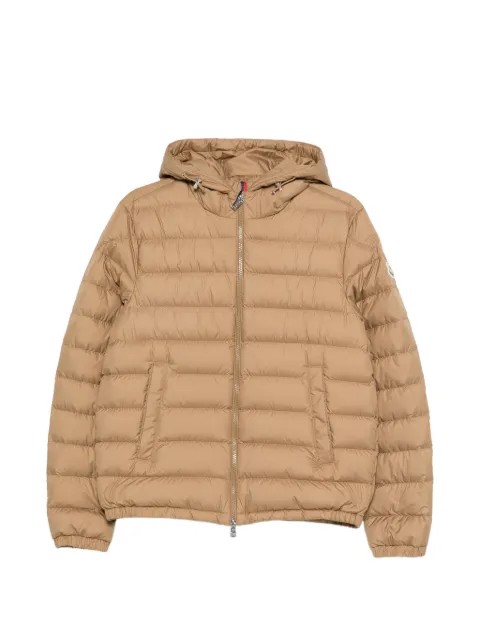 Moncler Vermeille hooded quilted jacket Neutrals L10911A00006597X2