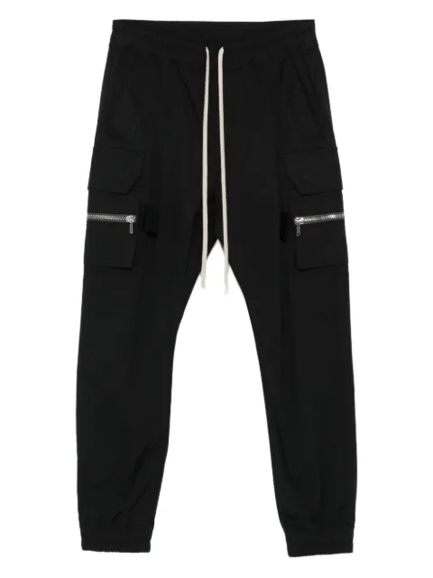 Rick Owens Mastodon skinny cargo pants Black RU01F2396TE
