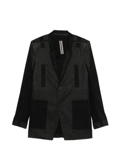 Rick Owens Concordian blazer Black RU01F2721CVSKE