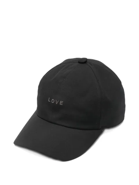 Rick Owens baseball cap Black RA01F0800TEEM4