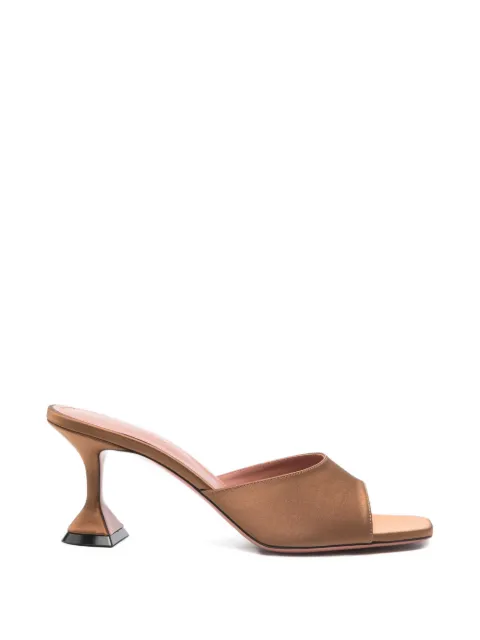 Amina Muaddi Lupita sandals Brown LUPITASLIPPER70