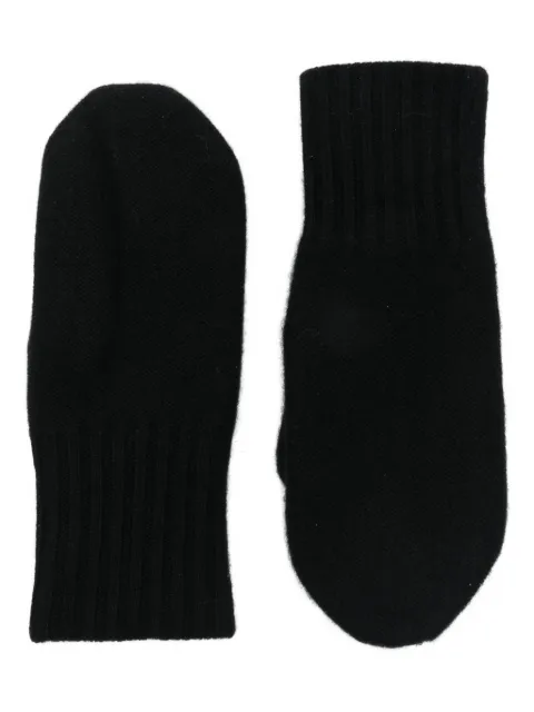 Liska ribbed gloves Black GLOVE16