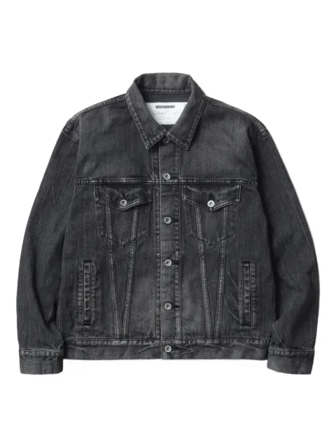 Neighborhood buttoned denim jacket Grey 252XBNHJKM03