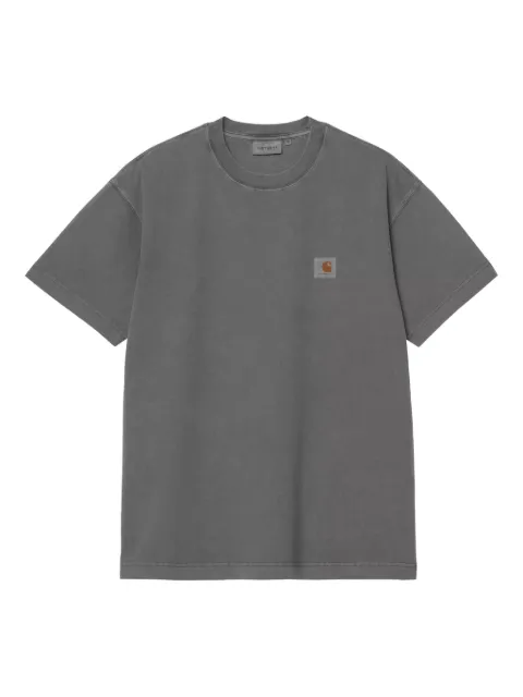 Carhartt WIP S/S Vista logo-chest T-shirt Grey I030780