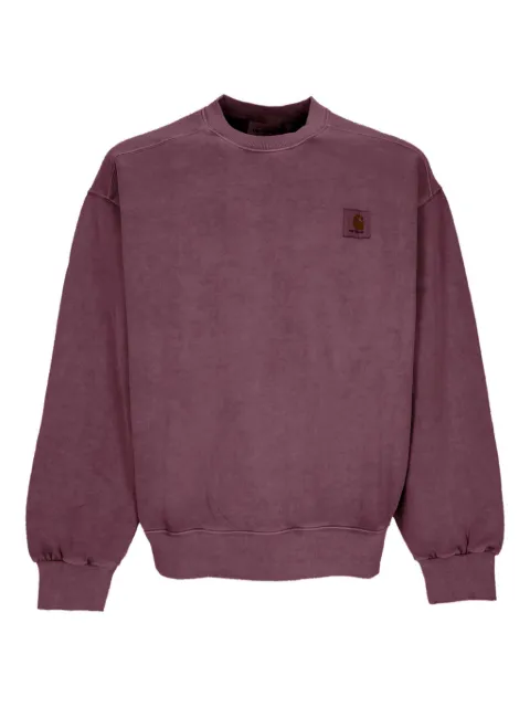Carhartt WIP Vista logo-patch sweatshirt Purple I029522