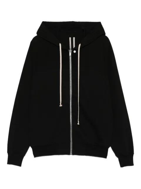 Rick Owens hooded zip windbreaker jacket Black RU01F2241BA