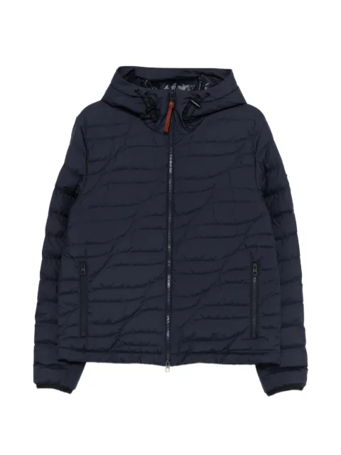 Moncler hooded zip-fastening jacket Blue L10911A00002597YW