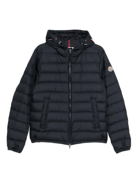 Moncler hooded quilted jacket Blue L10911A00006597X2