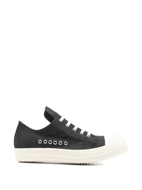 Rick Owens leather sneakers Black RU01F2895LCNW