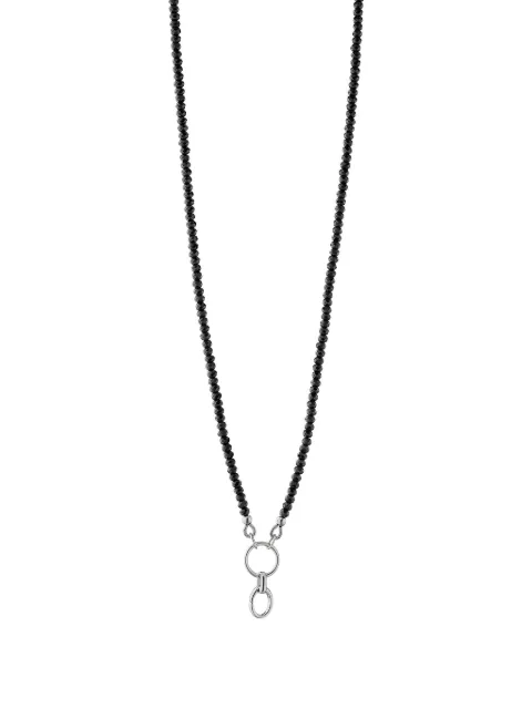 MONICA RICH KOSANN sterling silver Design Your Own necklace Black CH41803
