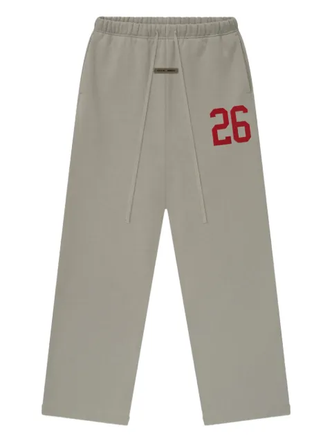 FEAR OF GOD ESSENTIALS logo-patch track pants Grey 130HO258422FSMOKEGREY