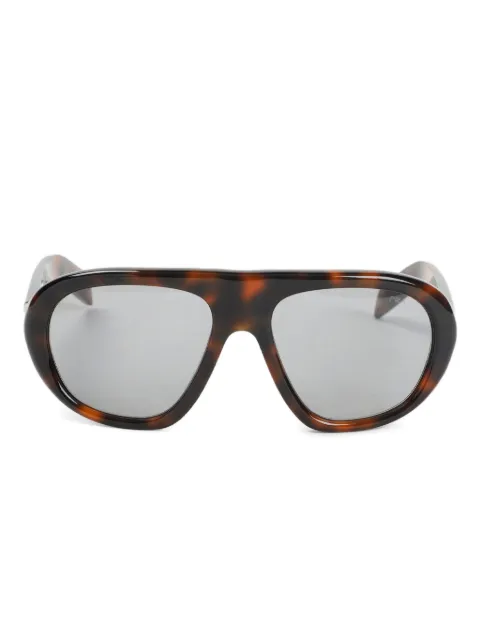 Prada Eyewear acetate geometric sunglasses Brown PRC05S