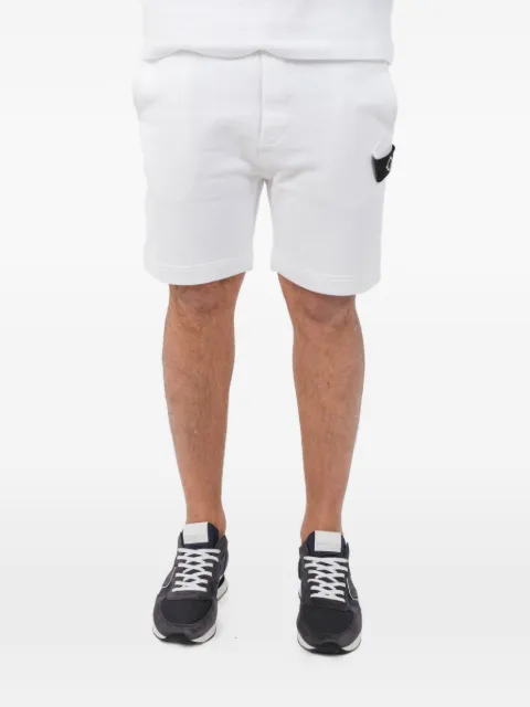 Ma.Strum logo-patch shorts White MAS2368