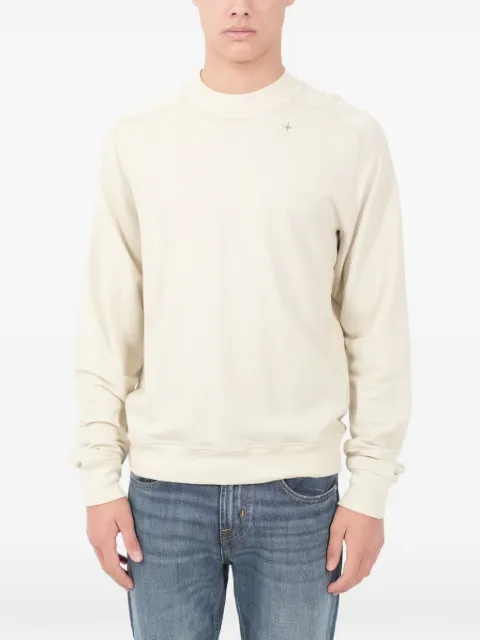 Stone Island Stellina round neck sweatshirt Neutrals 8115623G5