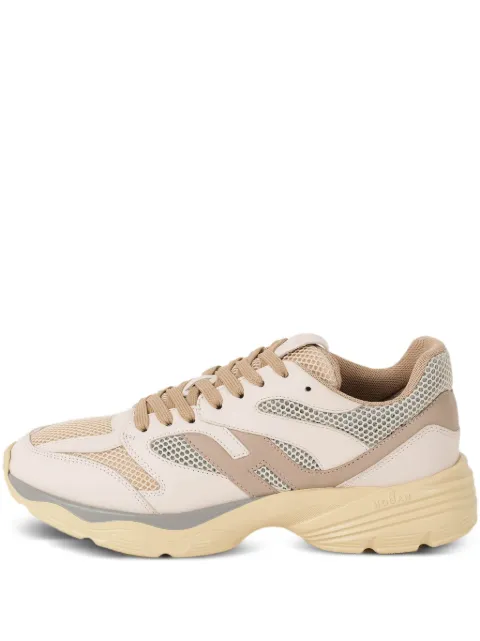 Hogan logo mesh sneakers Neutrals HXM6650