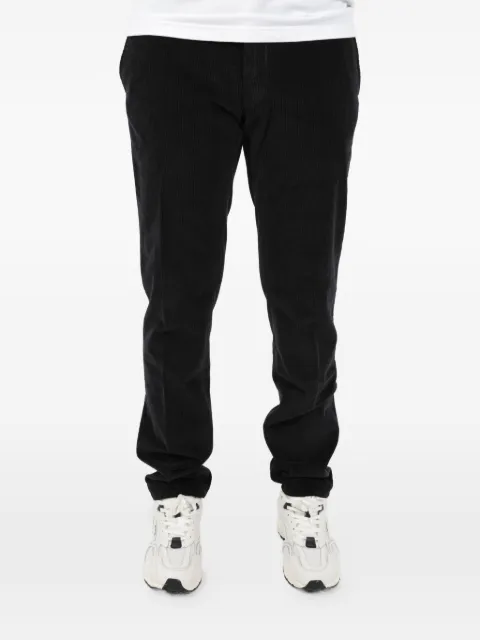 Incotex corduroy wool trousers Black ISA100