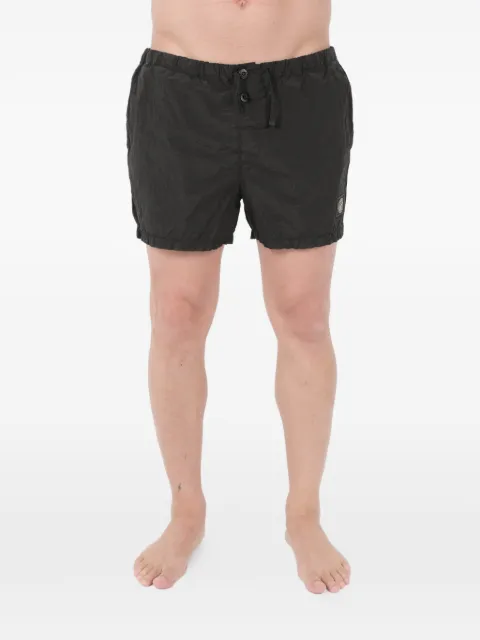 Stone Island logo-patch swim shorts Black S15B1006S43