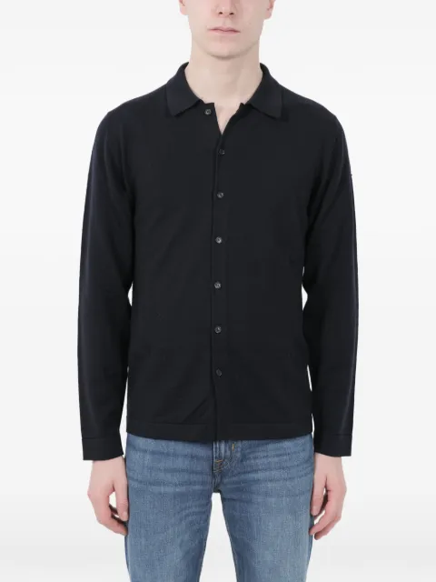 Zanone buttoned slim shirt Black ZR274810107