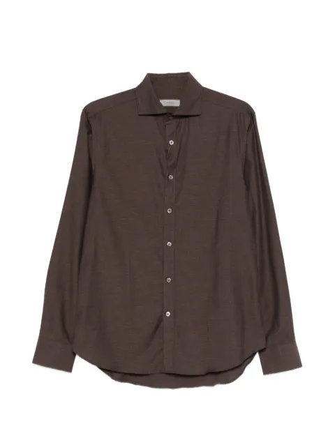 Canali buttoned shirt Brown CSLX0B1GL02963