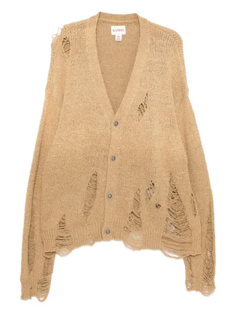 KAMIYA Sun Fade Like cardigan Neutrals G15CD064BEIGE
