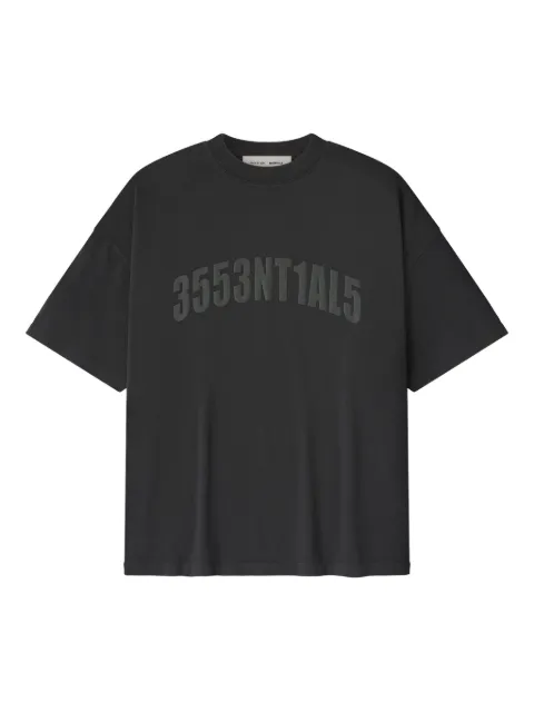 FEAR OF GOD ESSENTIALS Los Angeles 90s text-print T-shirt Grey 125HO254563F