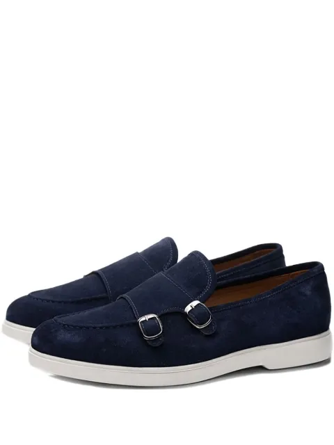 Poche Paris Cipele buckle loafers Blue FMANDRE600233