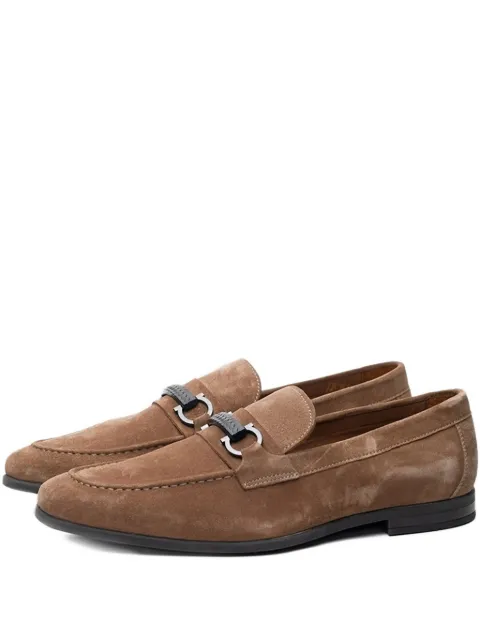 Poche Paris horseshoe detail loafers Brown FMRAPHAEL602154